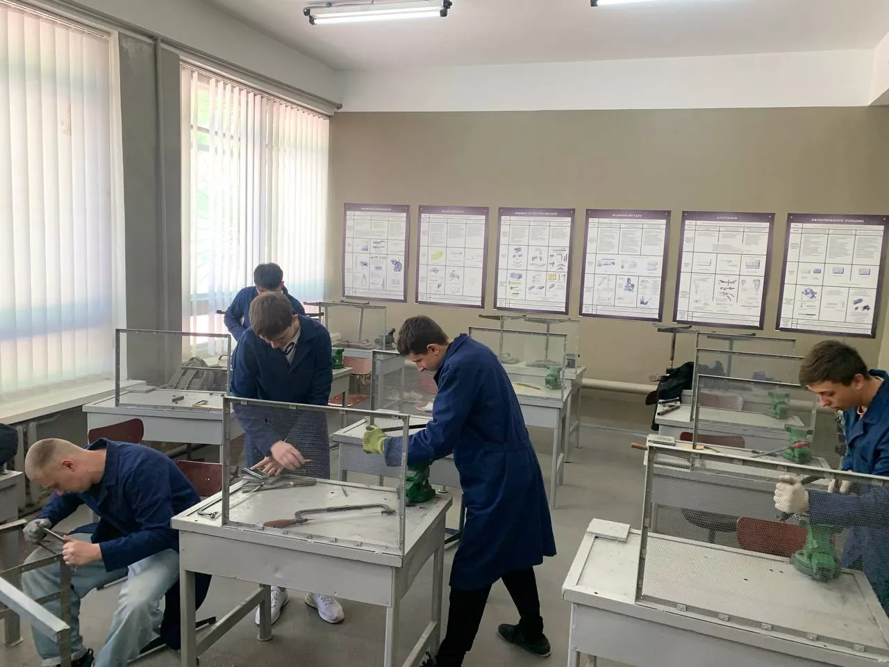 Слюсарна  практика (напрямок 274 Атомобільний транспорт)